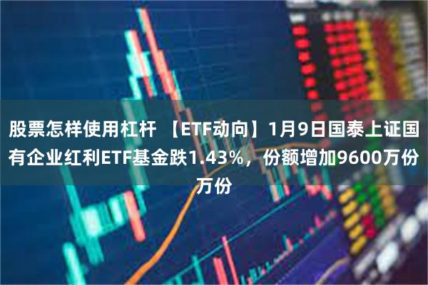 股票怎样使用杠杆 【ETF动向】1月9日国泰上证国有企业红利ETF基金跌1.43%，份额增加9600万份